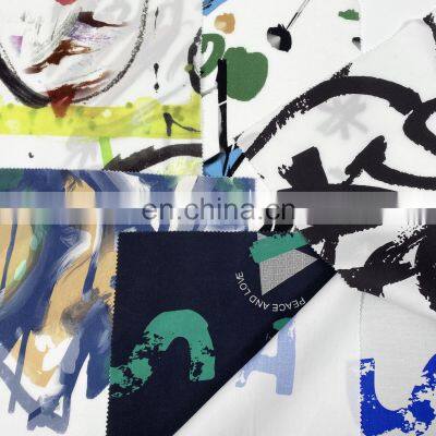 Manufacturer Viscose Digital Printed Fabrics Rayon Print Tencel 100% Lyocell Fabric for Blouse and Dress photo-2