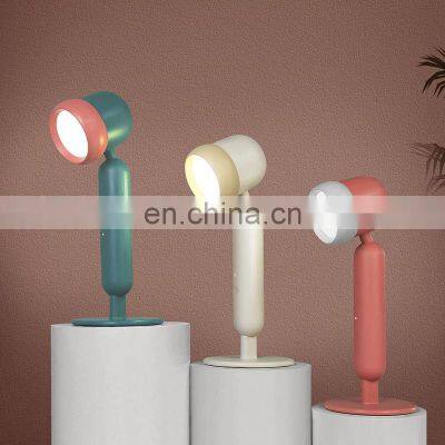 USB Rechargeable LED Desk Light Dimmable Eye Protection Besides Table Light Children Student Reading Lamp
