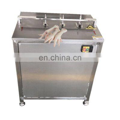 Hot Sales Chicken Feet Slaughter Deboner Machine / Chicken Feet Cutter