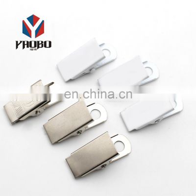 Fashion High Quality Metal Badge ID Bulldog Clip