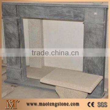 Luxury Indoor Marble Freestanding Fireplace Mantel Shelf