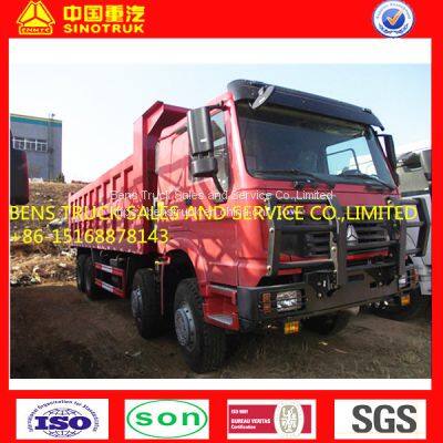 China Sinotruk HOWO 8x4 Used Tipper Truck Dump Truck 12 Tires 371hp Low Price For Sale(less Than 20000$) photo-3