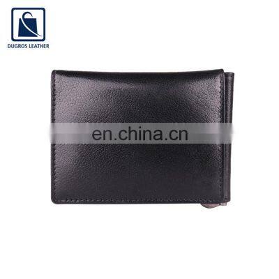 Unique Design Eye Catching Look RFID Feature Genuine Leather Wallet Manufacturer