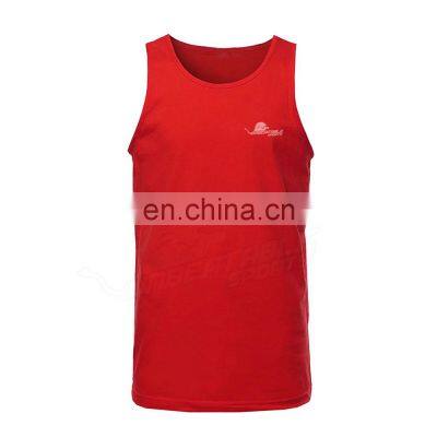 Polyester and Cotton Man Sports Tank Top In Wholesale Price