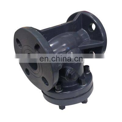 Long Life Industrial Plastic UPVC Manual Valve Pipe Wafer Non Return Swing Type Check Valve