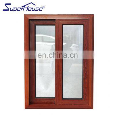 Superhouse Picture Aluminum Frame Glass Wood Door Wooden Door for Front Door Design With AS2047/CAS//DADE/NFRC/NOA Certification photo-3