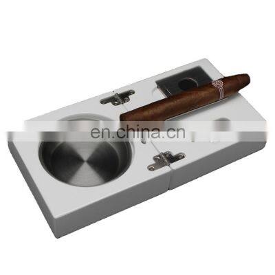 custom logo wood cigar ashtray for wholesale wooden cigar ashtray