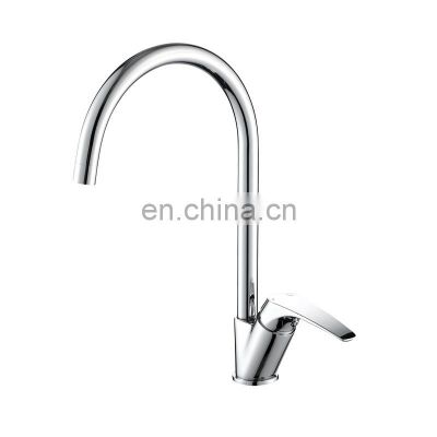 China supplier deck mounted modern hot cold water kitchen tap mixer