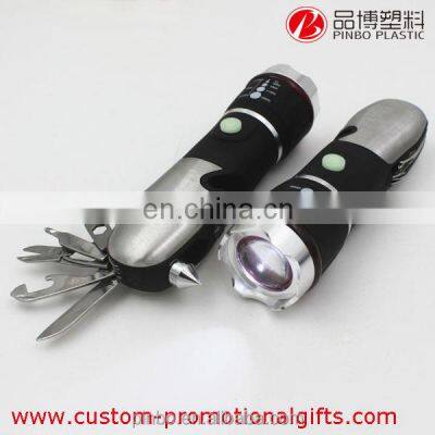 Safe Torch, Multifunctional Emergency Kit,Tool Light,Zoom Flashlight