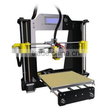 High quality prusa Reprap i3 LCD 3D printer DIY kit with 3d printer filament