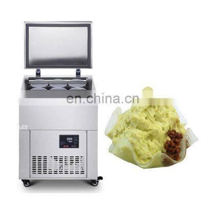 12 cylinder ice brick maker snow block ice shaved ice freezer machine