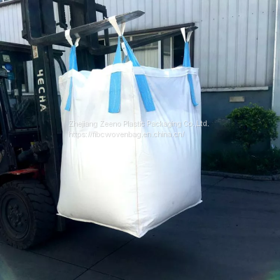China Best Price Factory Sand and Building Material Grain High UV Treated 1000kg pp Fibc Container Big Bulk Bag Super Sackss photo-3