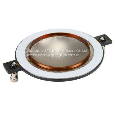 Professional Factory 74.5mm Voice Coil Driver Diaphragm Titanium For Tweeter Speaker Parts