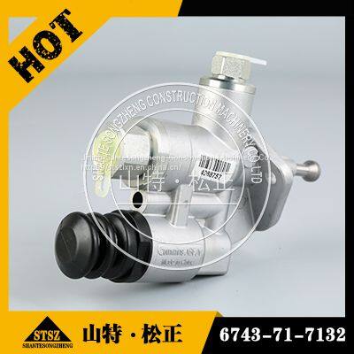Supply Komatsu PC350-7 Excavator Fuel Pump Excavator Diesel Pump 6743-71-7132
