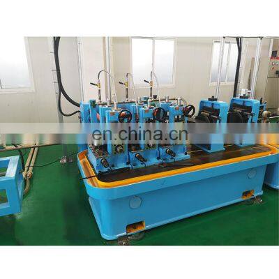 Nanyang Stable Efficient Erw Precise Surface Copper Tube Milling Machine ss Tube Mill Pipe Making Machine