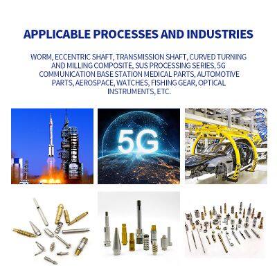 Custom High-Speed Vertical CNC Milling and Turning Lathe Machine With Automation Capable of Stainless Steel Drilling Wire EDM