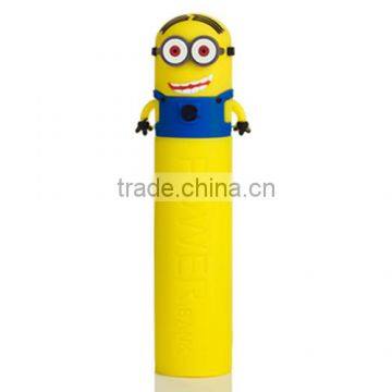 Despicable Me Minions Moe charger power bank 2600mah christmas gift