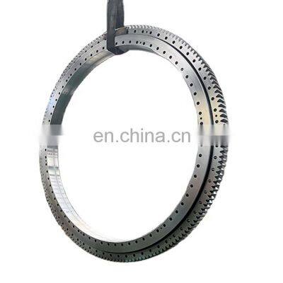 011.20.1220.000.11.1504 outer teeth heavy duty eight point contact ball slewing bearing swing circle bearing