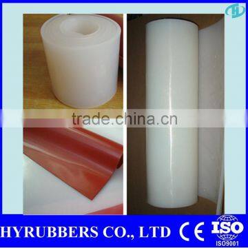 HY type high temperature nonpoisonous soft silicon rubber sheet