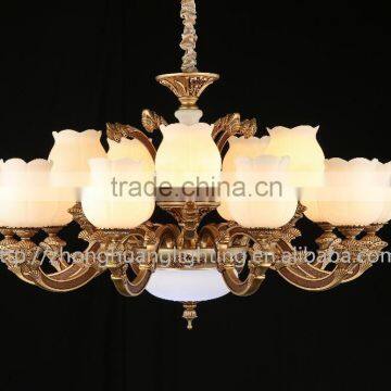 2016 new zinc alloy modern candle chandelier