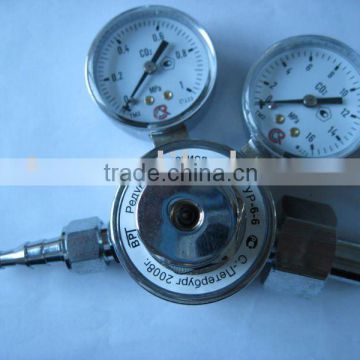 Steel Chrome Plated Case CO2 Gas Regulator