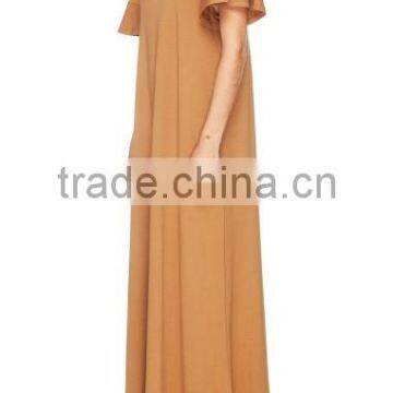 2015 China Manufacturer Ladies Casual Wool Long Gown Quality Choice photo-3