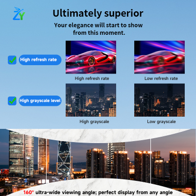 Full-color LED Grille Transparent Screen Indoor and Outdoor Thin Custom LED Display Square Naked-eye 3D Transparent Screen photo-4