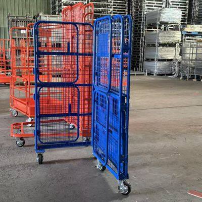 Mobile Wooden Warehouse Table Cart With Tool Trolley for Efficient Material Handling