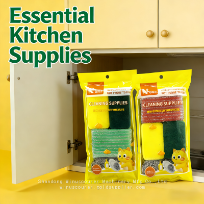 Lot de éponges à récurer en gros, éponge à vaisselle, éponge à récurer, éponge en acier inoxydable pour le ménage