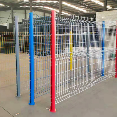 3D Curved Fence System with Interlocking Panels for Easy Assembly