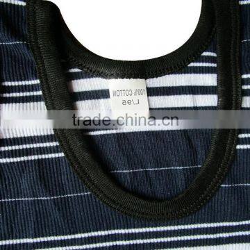 0.42USD Wholesale Stock Hot Sales Fashion Style Summer Blank Colorful Cotton Cheap Wholesale Kids Singlets/Vest ( Kctbx002) photo-6