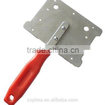 Metal Horse Curry Comb With Plastic Handle/flat Back photo-2