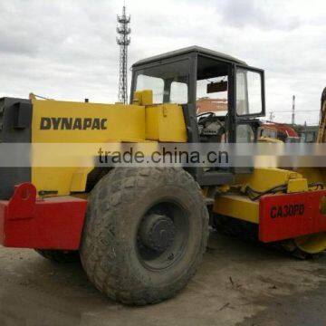 Used Dynapac CA30PD sheepsfoot vibratory road roller second hand compactor