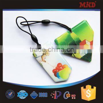 MDT70 NFC Epoxy Ring Tag/nfc Epoxy Tag With Keychain 13.56MHz Ntag203/ntag213/ntag215/ntag216 Chips Quality Choice photo-3