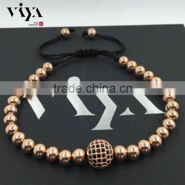 2016 Hot Sales Stainless Steel Beaded Bracelet Online Shopping photo-6