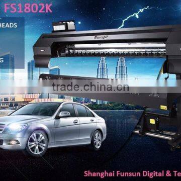 Best Price FunsunJet FS-1802k 1.8m Eco Solvent Inkjet Printer With One Dx5 Head 1440dpi photo-5