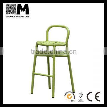 Elegant Fashion Modern Design Aluminum Bar Stools