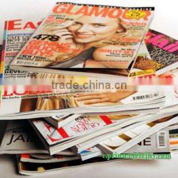 Guang Dong Cheap Softcover Saddle Stiched Full Color Book Printing