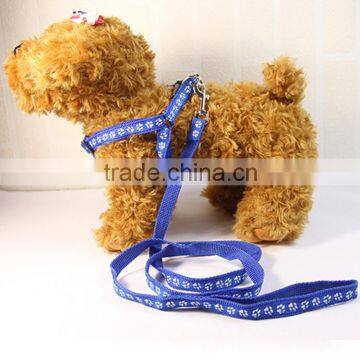 Applique pet leash chest harness small dog patch traction rope