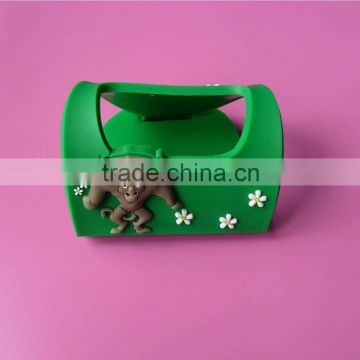 Wholesale 3D ox with flower shape cell phone holder for promotional gifts