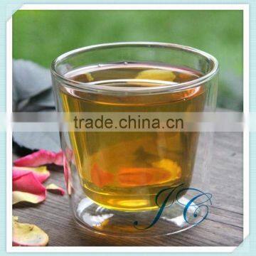 Bespoke high quality Double Wall Tea Glass cup /coffee glass cup with great price