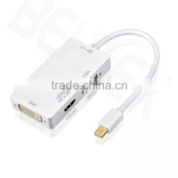 High Quality Type C to DVI VGA DP adapter USB Hub