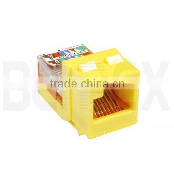 Modular Cat6 RJ45 Keystone Jack UTP Cat6 RJ45 Modular RJ45 Keystone Jack