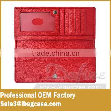 Credit Card Holder Promotion RFID Blocking Genuine Leather Wallet photo-3