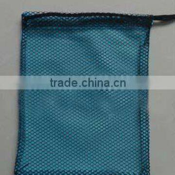 semi polyester mesh drawstring bag