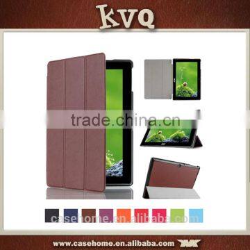 Wholesale smart cover leather case for Acer Iconia Tab 10 A3-A30