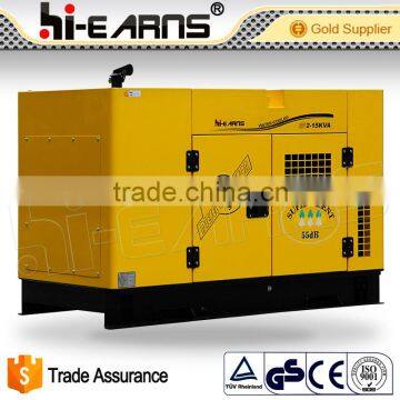 three phase sale 12KW digital panel super silent diesel generation