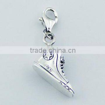 Authentic Sterling Silver Fashionable Sneaker Charms