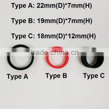 18/22mm Diameter Logo Color Custom Vape Mod Silicone Rubber Bands photo-5