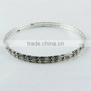 Ancient Indian Designs !! 925 Sterling Silver Bangles, Handmade Silver Jewellery, Online Silver Jewellery